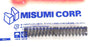 BAG OF 2 NEW MISUMI CORP C-812 SPRINGS 1-1/2" LENGTH 09-100582-699672