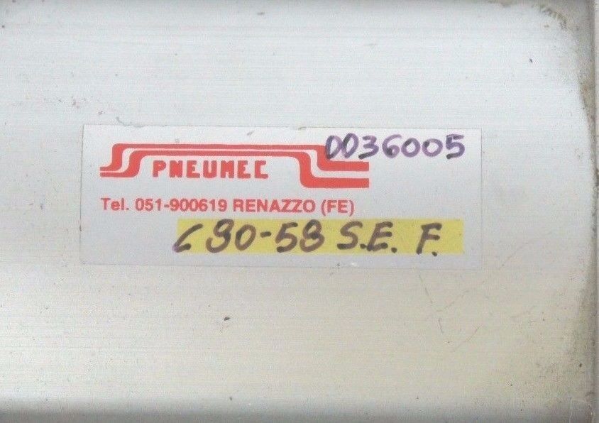 PNEUMEC C80-58 S.E.F. CYLINDER 0036005