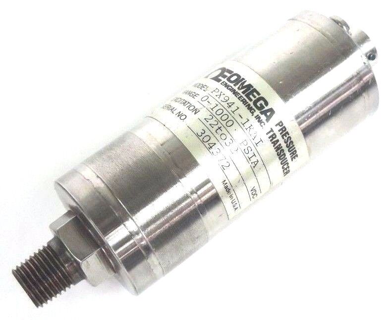 NEW OMEGA PX941-1KAI PRESSURE TRANSDUCER 0-1000 PSIA 22-32 VDC, PX9411KAI