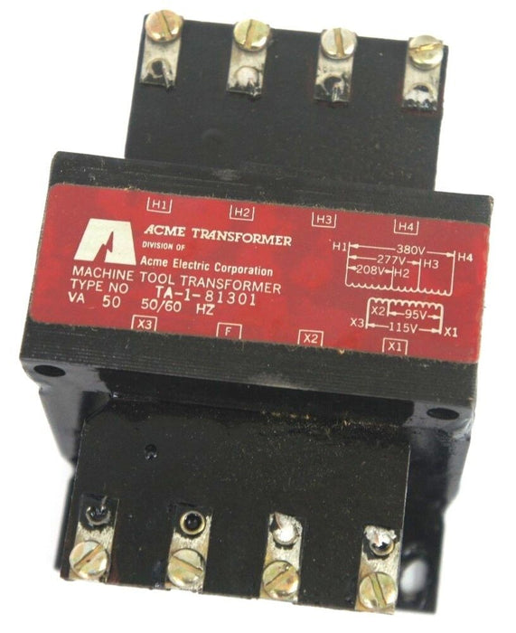 NIB ACME ELECTRIC CORPORATION TA-1-81301 INDUSTRIAL CONTROL TRANSFORMER VA 50