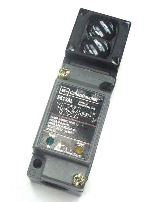 NIB EATON CUTLER HAMMER E51ALP1 PHOTOELECTRIC SENSOR SER C1, E51-ALP1