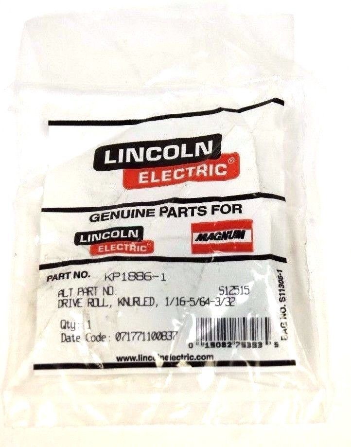 Kit Rullo Azionamento V-Knurl Lincoln Electric KP3285-1 Per Saldatrici MIG - 1 Pezzo