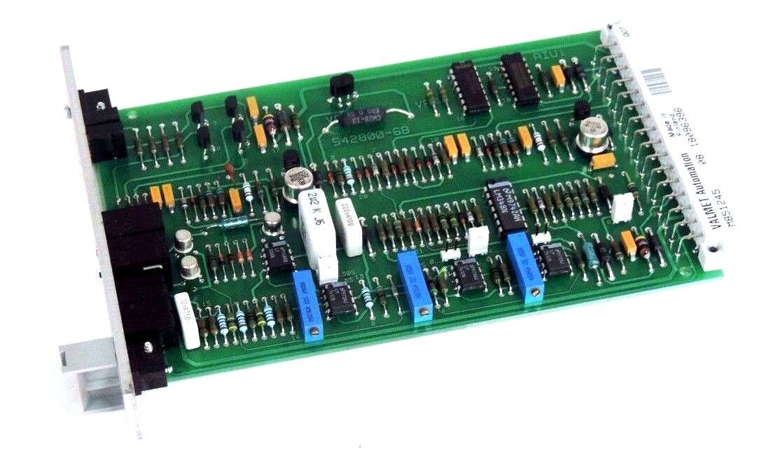 NIB VALMET AIU 1A ANALOG INPUT UNIT MODEL 08 M851245