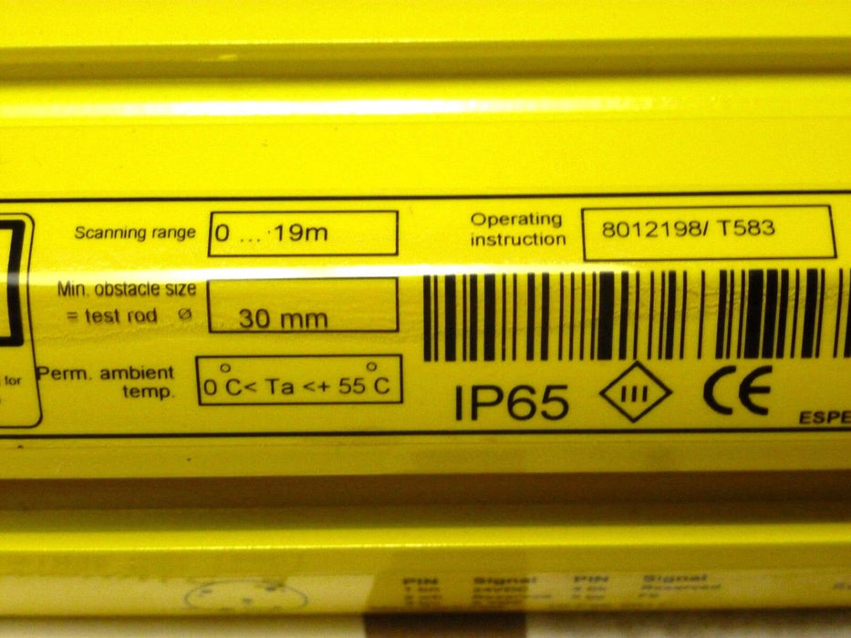 NIB SICK 1204118 XC40S-1203A0A00AA0 C4000 LIGHT CURTAIN 1200MM GUARDED AREA