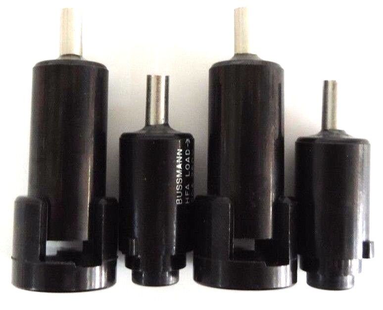 LOT OF 2 NEW BUSSMANN HFA BUSS FUSEHOLDERS FUSE HOLDERS 20A 250V, 1/4"x1-1/4"