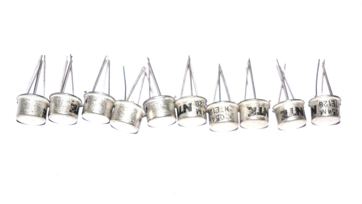 LOT OF 10 NEW NTE NTE128 TRANSISTORS 054M