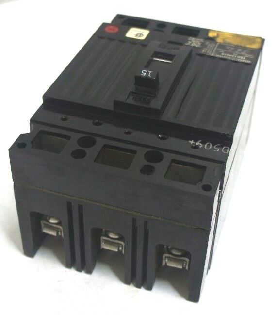 NIB GENERAL ELECTRIC TED134015 CIRCUIT BREAKER 15AMP 3 POLE TED134015WL