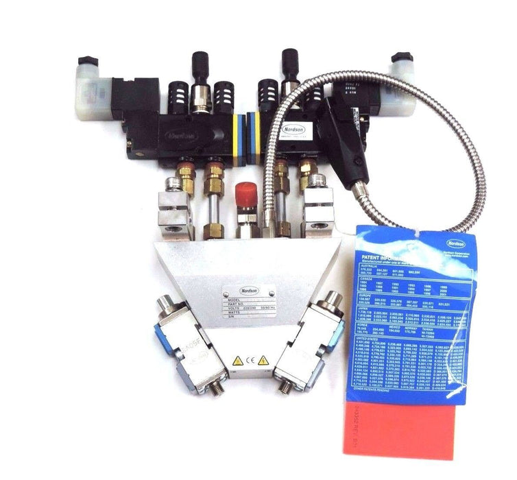 NIB NORDSON 731989 BLUE SERIES PNEUMATIC GUN, SOLIDBLUE A-2-T-30-VARISTOR