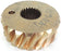 5-1/4 X 1 BRASS WORM GEAR 258GB1-5-1/4, 21 TOOTH 1-1/2" I.D, 4" O.D, GCU-6761