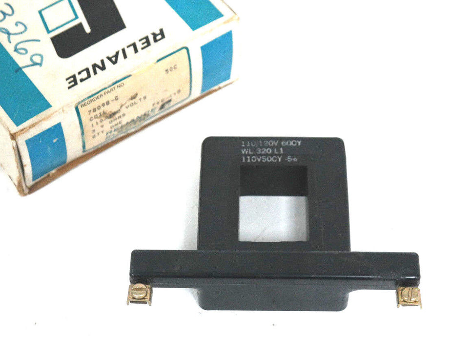 NIB RELIANCE ELECTRIC 78098-G COIL 110/120V 78098G