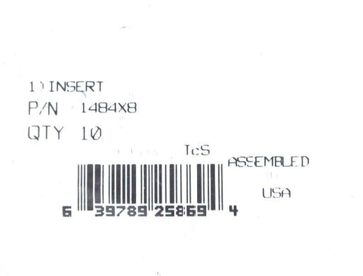 LOT OF 30 NIB EATON WEATHERHEAD 1484X8 INSERTS 1/2" TUBE