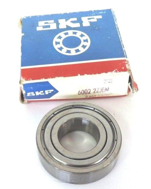 NIB SKF 6002-2ZJEM BALL BEARING SHIELDED SINGLE ROW 15X32X9MM, 60022ZJEM