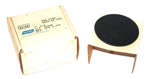 LOT OF 13 NORTON 43100 PSA DISC BACK-UP PAD 3'' DIA. 1/4'' SHANKS MAX. RPM 8,000