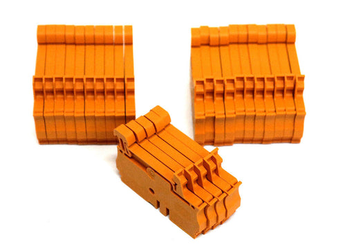 LOT OF 25 NEW WEIDMULLER ZDU-2.5 TERMINAL BLOCKS ZDU25, 800V, 8KV, 24AMP