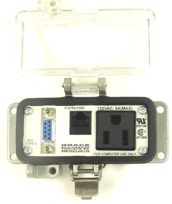 NEW GRACE P-Q7R2-F3R0 N4X DB9 F-M/ETHERNET/120VAC, PQ7R2F3R0