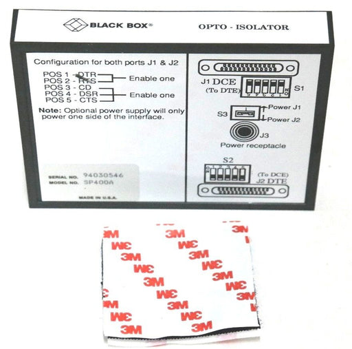 NEW BLACK BOX SP400A OPTO ISOLATOR