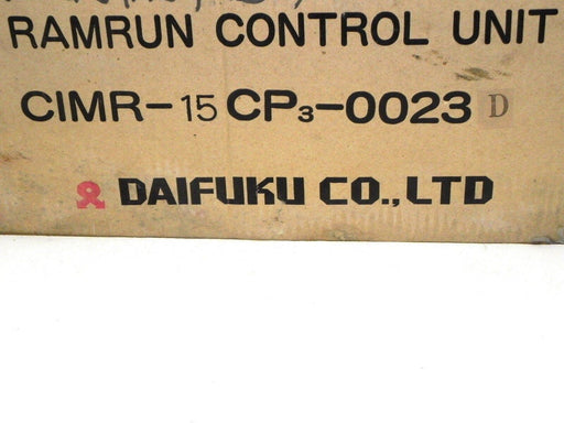 NIB YASKAWA JUSPEED-F CIMR-15CP3-0023D DAIFUKU SERVO CONROL UNIT CIMR15CP30023D