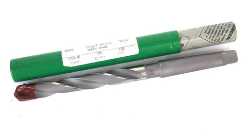 NEW PRECISION TWIST 035940 D999 5/8" CARBIDE TIPPED TAPER SHANK TWIST DRILL