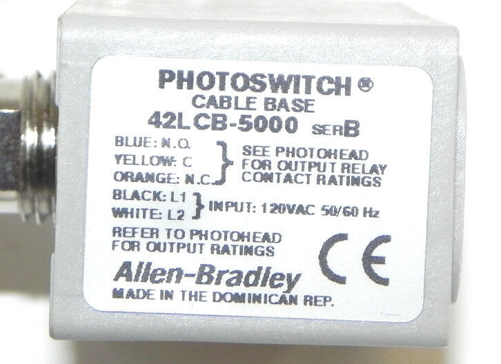 NEW ALLEN BRADLEY 42LCB-5000 PHOTOSWITCH 42LCB5000