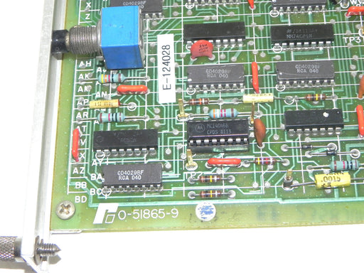 REPAIRED RELIANCE ELECTRIC 0-51865-9 PC BOARD CURRENT LOOP DRV-CLDA