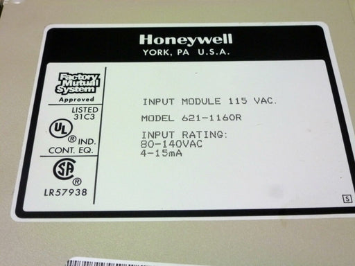 NEW HONEYWELL 621-1160R 16 POINT INPUT MODULE 6211160R