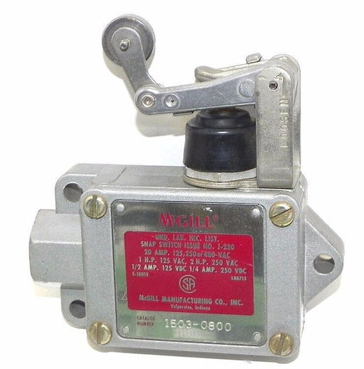 NEW MCGILL 1503-0800 SNAP SWITCH ISSUE NO. J-230, 15030800