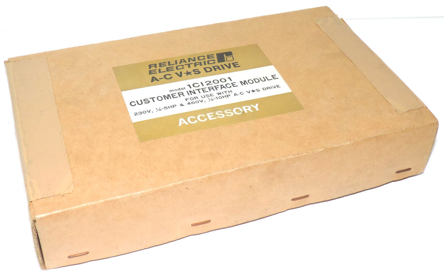NEW FACTORY SEALED RELIANCE ELECTRIC 1CI2001 CUSTOMER INTERFACE MODULE