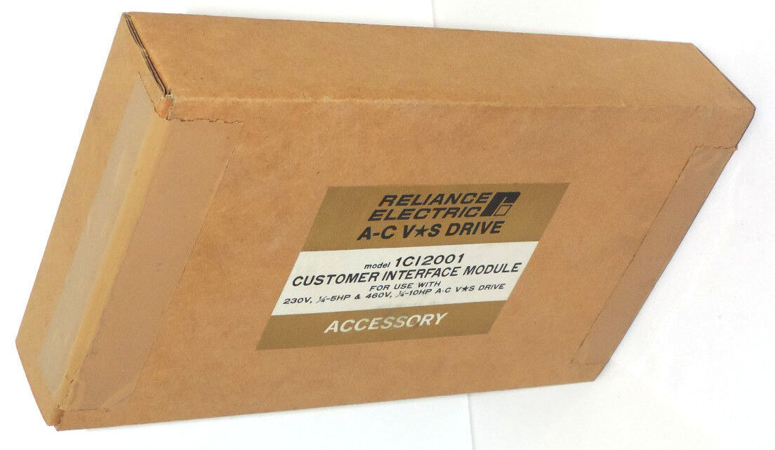 NEW FACTORY SEALED RELIANCE ELECTRIC 1CI2001 CUSTOMER INTERFACE MODULE