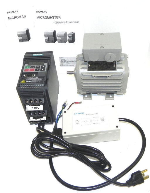 NIB SIEMENS 6ES92 P/N: A1-101-415-538 MICROMASTER STARTER KIT, 6SE9210-7CA40