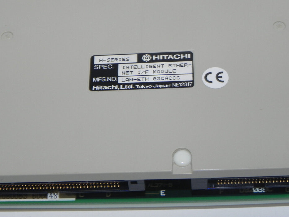 NIB HITACHI LAN-ETH INTELLIGENT ETHERNET I/F MODULE H-SERIES LANETH