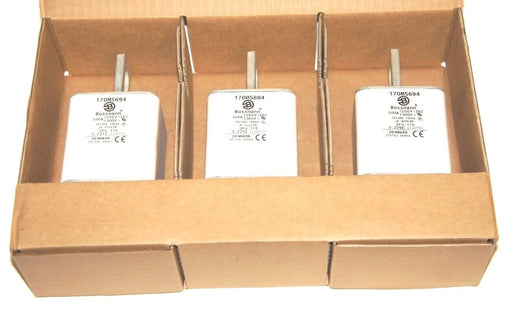 LOT OF 3 NIB BUSSMAN 170M5694 FUSES 500 A, 1250-1300 V