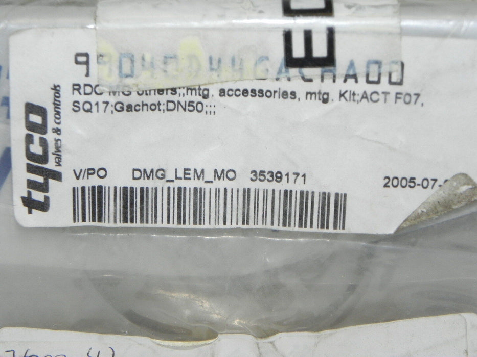 NEW TYCO 95310-F, 2" BALL VALVE DN65-50 PN64 V16ACIER, VHF-DN50-PN63, CAT III