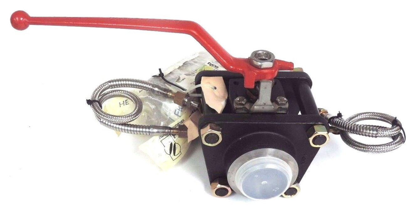 NEW TYCO 95310-F, 2" BALL VALVE DN65-50 PN64 V16ACIER, VHF-DN50-PN63, CAT III