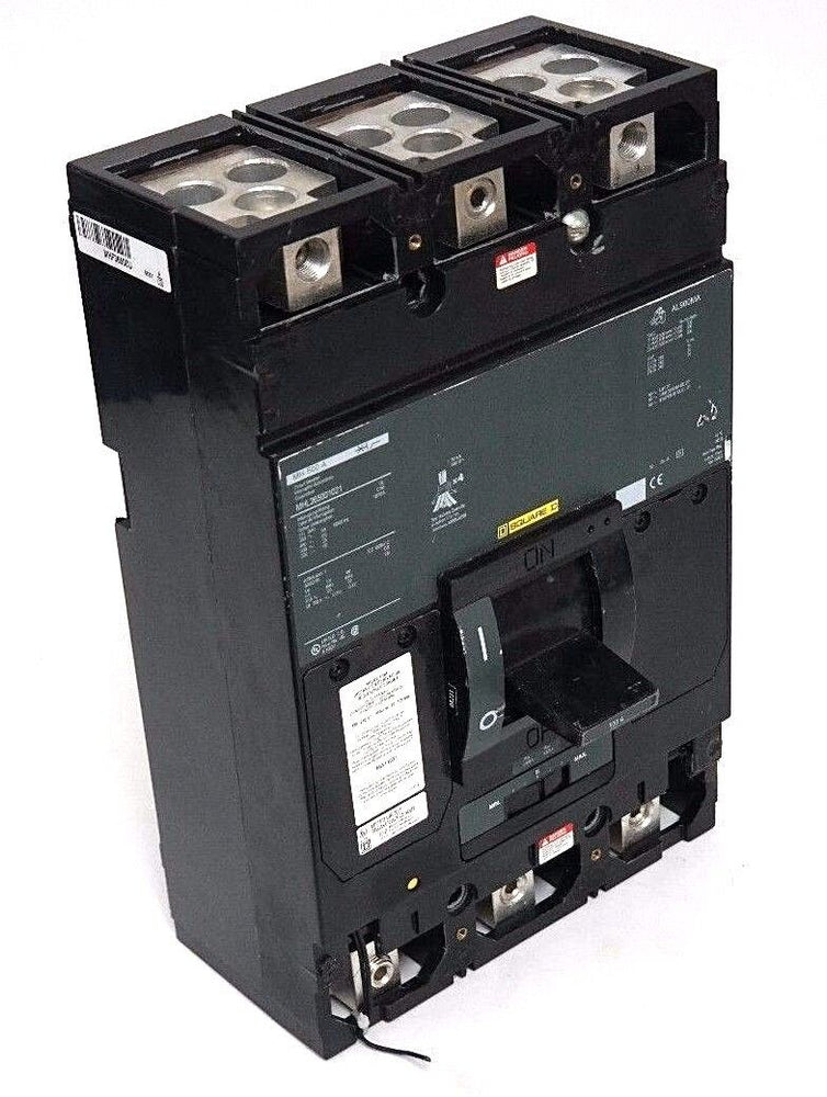 NEW SQUARE D MHL365001021 MOLDED CASE CIRCUIT BREAKER 600V 500A