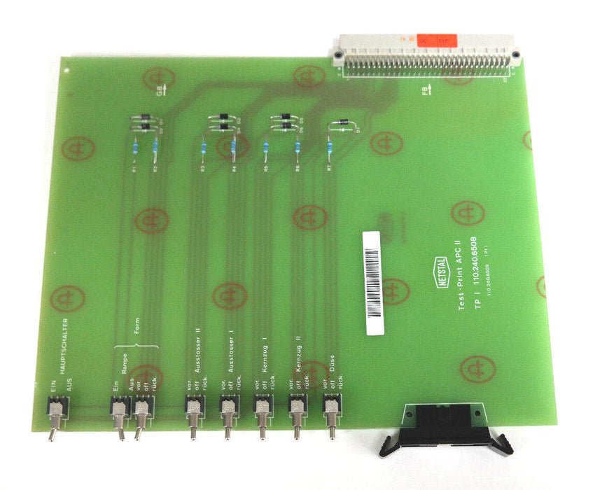 NIB NESTAL 110.240.6508 TEST-PRINT APC II CIRCUIT BOARD 1102406508