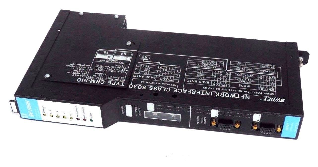 NEW SQUARE D 8030-CRM510 NETWORK INTERFACE MODULE SER H2 REV 5.00 30608-502-50