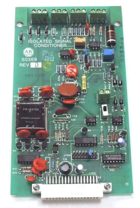 REPAIRED ALLEN BRADLEY 50369 ISOLATED SIGNAL CONDITIONER REV. D