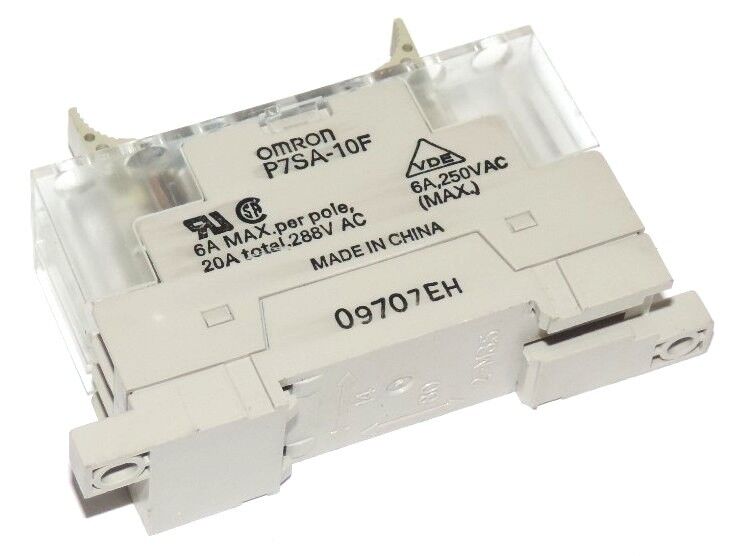 NEW OMRON P7SA-10F RELAY SOCKET WITH OMRON G7SA-SA1B RELAY
