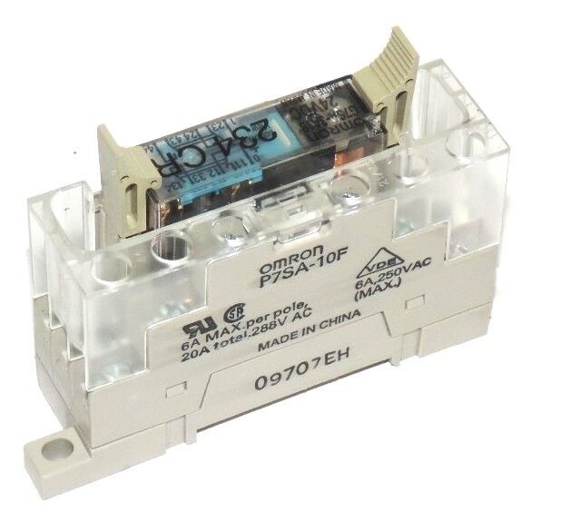 NEW OMRON P7SA-10F RELAY SOCKET WITH OMRON G7SA-SA1B RELAY