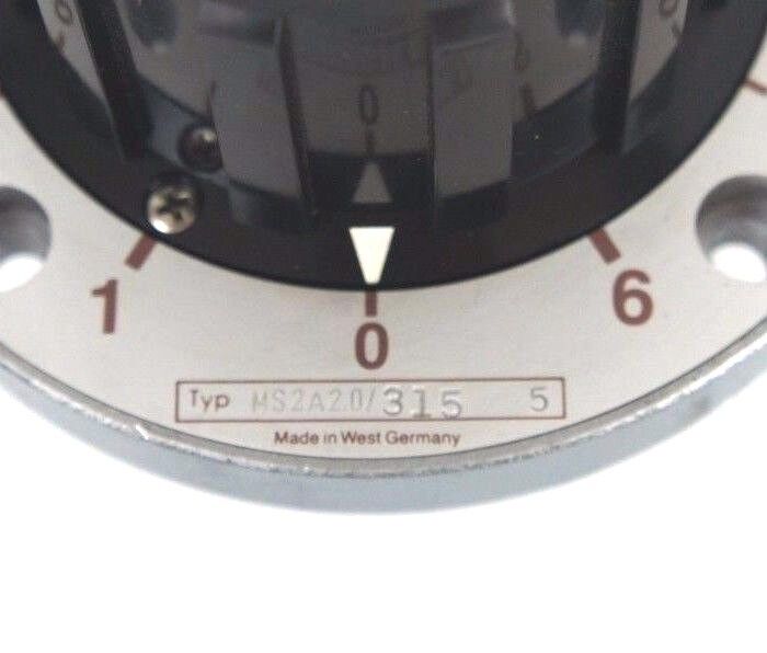 HYCON MS2A2.0/315 FLUID CONTROL 0-5800 PSI MS2A20315
