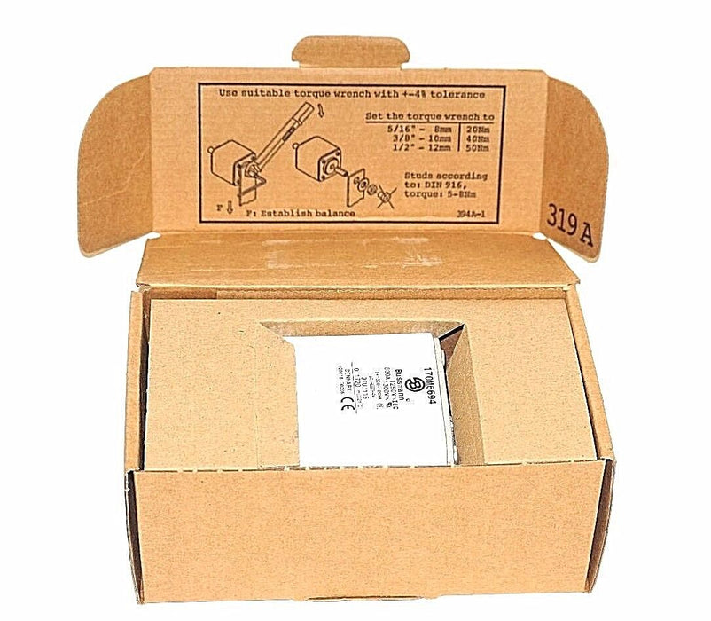 NIB BUSSMANN 170-M-6694 FUSE 630A 1250V 3FU/115 CU AR, 170M6694