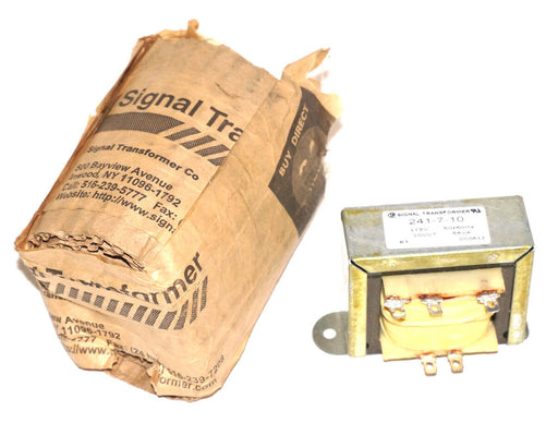 NEW SIGNAL TRANSFORMER 241-7-10 TRANSFORMER 115V 50/60HZ 10VCT 56VA