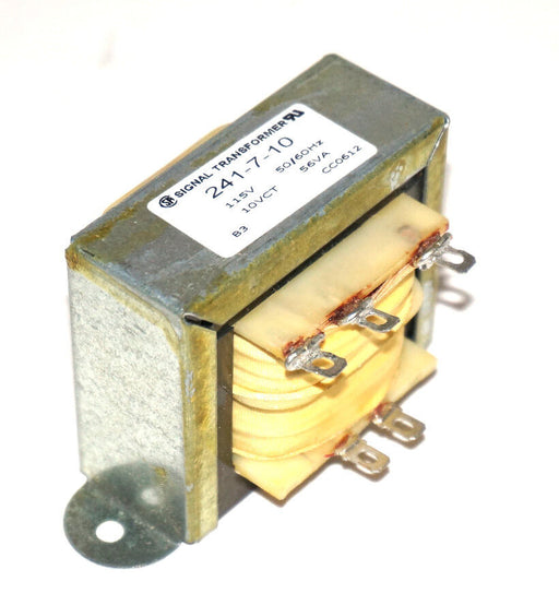 NEW SIGNAL TRANSFORMER 241-7-10 TRANSFORMER 115V 50/60HZ 10VCT 56VA