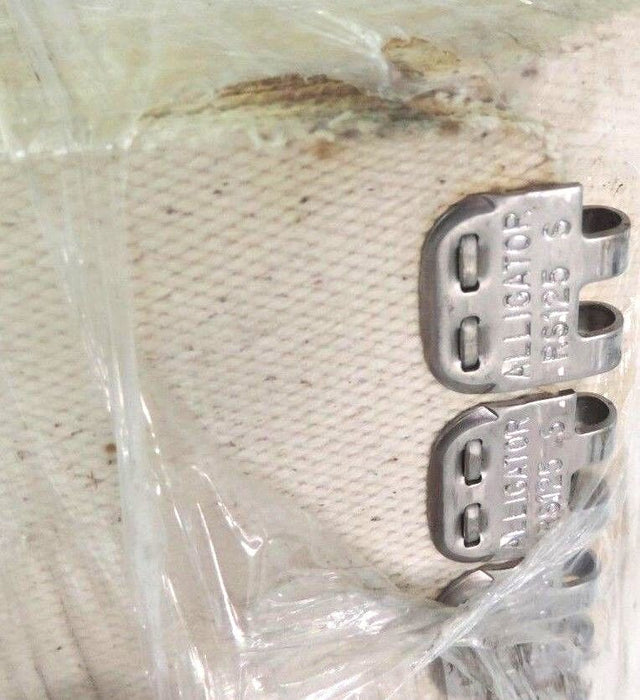 NEW F.N. SHEPPARD F3W0-0B31-20AB CONVEYOR BELT 22" W. X 18' 8" L W/ S.S STAPLES