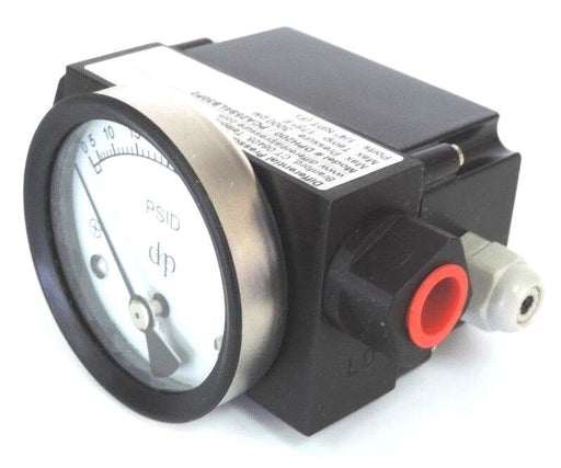 NIB DIFFERENTIAL PRESSURE PLUS PCA25S4LB30P2 GAUGE DPH200
