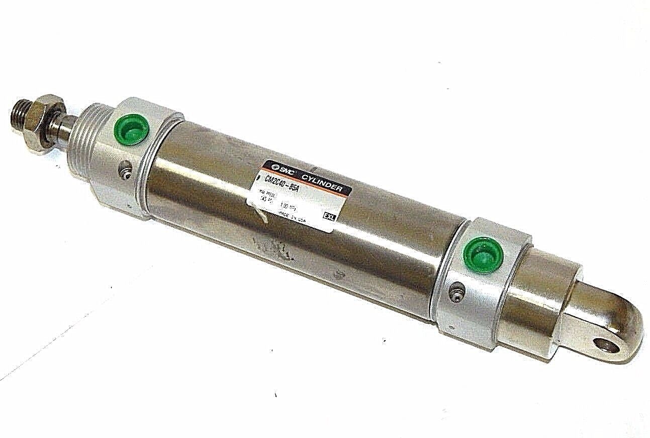 NEW SMC CM2C40-85A CYLINDER ROUND BODY, 4" STROKE, 1-1/2" BORE, 1/2" NPT