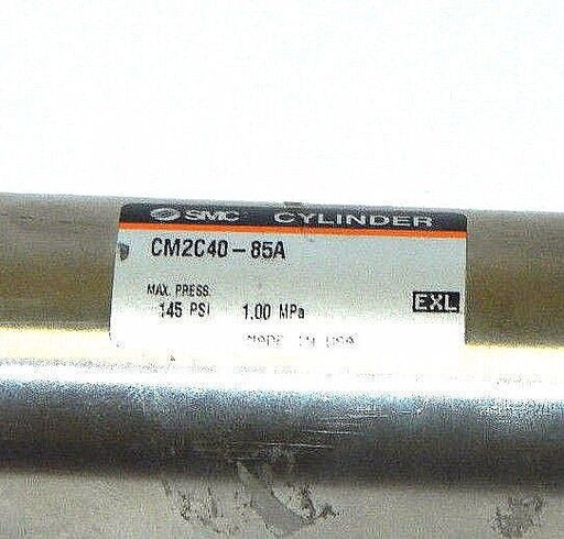 NEW SMC CM2C40-85A CYLINDER ROUND BODY, 4" STROKE, 1-1/2" BORE, 1/2" NPT
