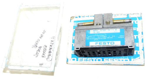 NEW FESTO MFH-5/3G-D-1-B SOLENOID VALVE 10BAR, 145PSI MFH-5/3G-D-1 B