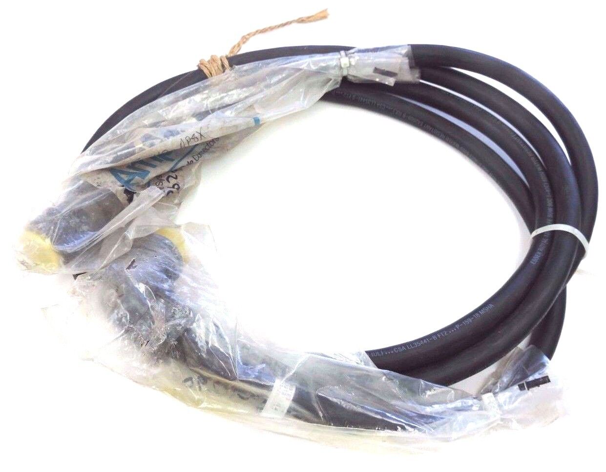 NEW AMPHENOL P23797-E12 FIFE ELECTRIC 12' CABLE 14PIN MALE/FEMALE P23797E12