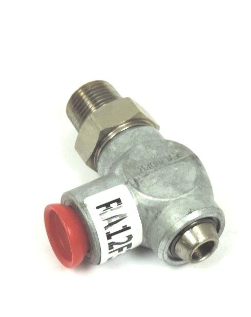 NEW NORGREN EXCELON RA12F3M-E FLOW CONTROL 1/2" 90 DEG W/SCREW SLOT, RA12F3ME